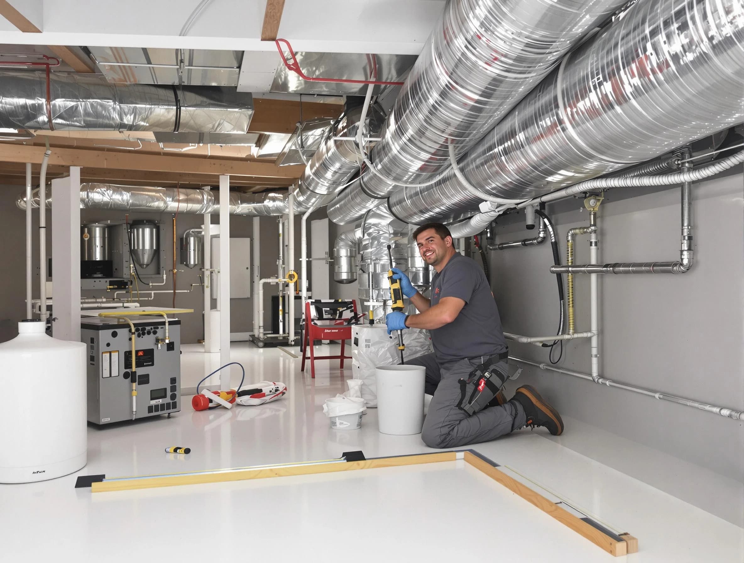 Professional duct sealing service by Niwot Air Duct Cleaning in Niwot