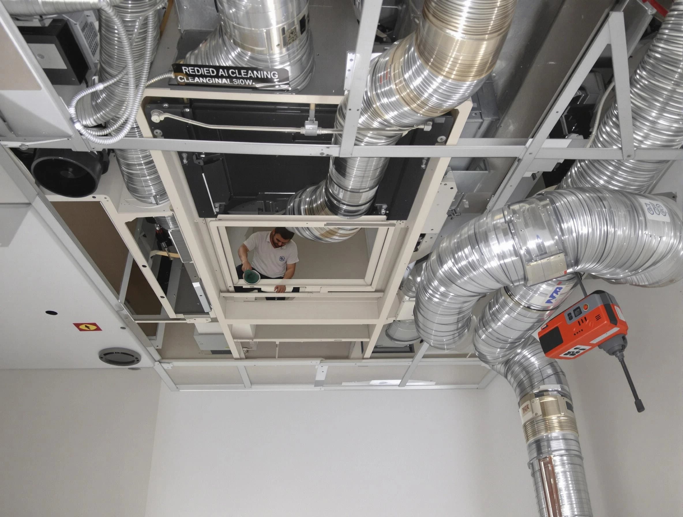 Niwot Air Duct Cleaning technician performing detailed central duct system cleaning in Niwot