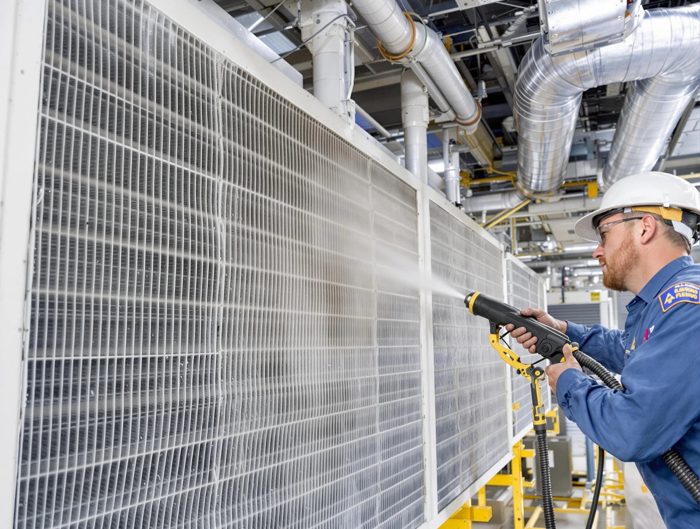 Professional commercial coil cleaning by Niwot Air Duct Cleaning in Niwot